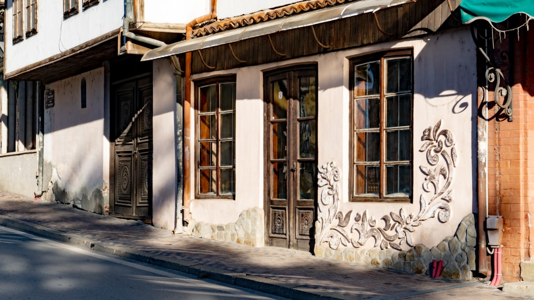 a building with a clock on the side of it